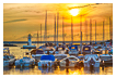  9353 - Graenna Harbor Sunset - - 